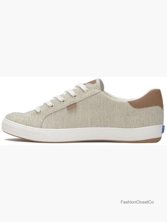 Women Lace Up Canvas Fashion Sneakers Comfortable Cushioned